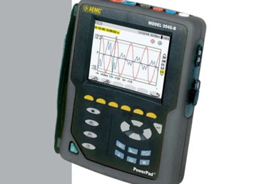 Analizador de red eléctrica trifásico